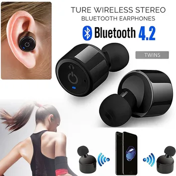 

TWS mini ultra small sports in-ear Wireless binaural Bluetooth headset music Bluetooth Earphones ecouteur sans fil bluetooth D5