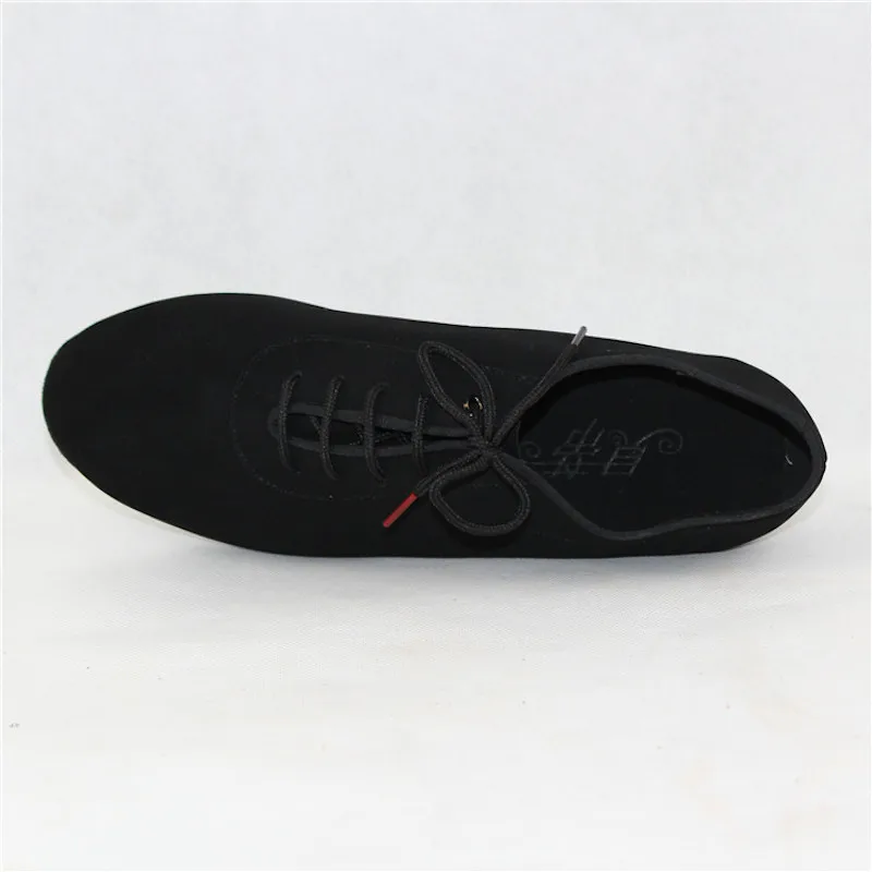 BD Classic Men Standard Dance Shoes 309 Ballroom Canvas Napped Split Outsole Practice Competition Modern Dancing Shoe Dancesport