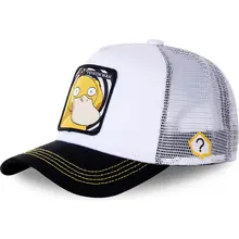 Бренд аниме Psyduck Snapback кепка хлопок бейсбольная кепка для мужчин и женщин хип хоп папа сетчатая шапка Дальнобойщик дропшиппинг