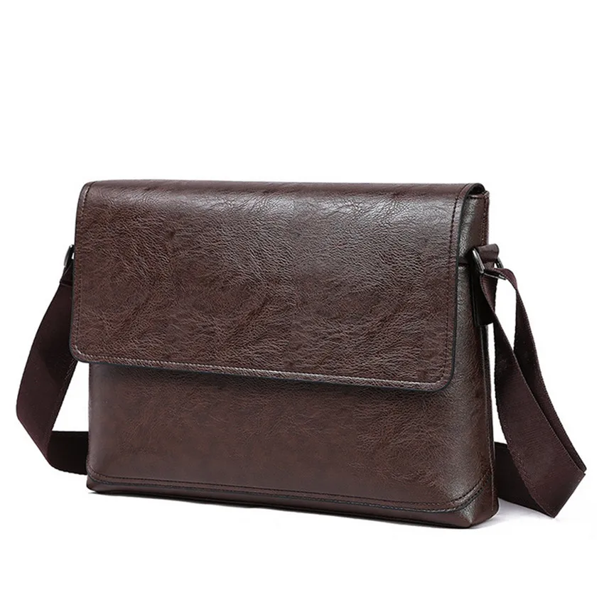 Cartable Homme Bolsa Couro мужская сумка на плечо