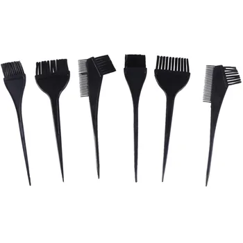 

1 Set Disposable Hair Dye Tool Kit Complete Hair Coloring Set Practical Hair Tinting Tool for Home Salon Use (Black)