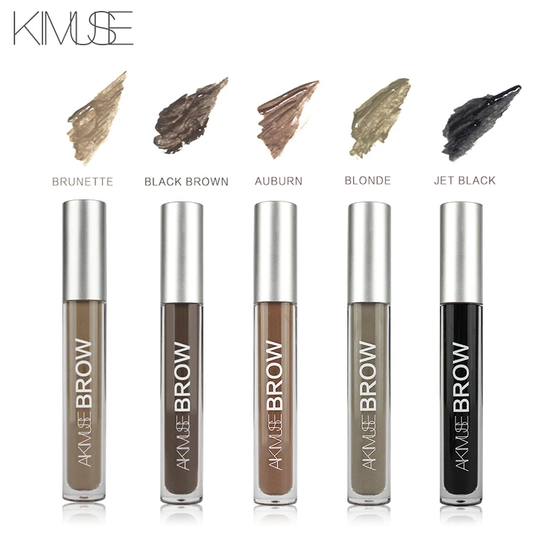 KIMUSE Eyebrow Gel Cream Waterproof Eyebrow Dye Henna Tattoo Eyebrow Pencil Shadow Long Lasting Cosmetic Eyebrow Enhancer
