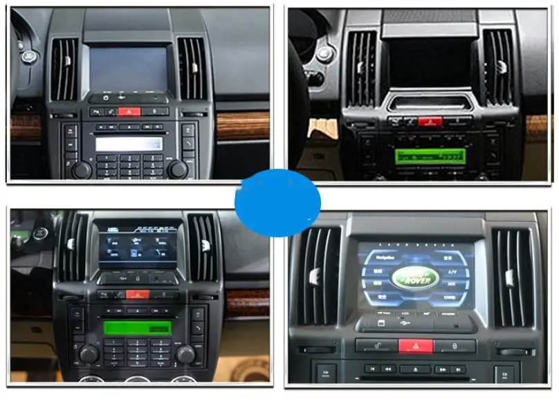 " Автомобильная магнитола на андроид Радио Аудио мультимедиа gps навигации головное устройство стерео система со спутниковой навигацией для freelander 2 2006 2007 2008 2009 2010 2011
