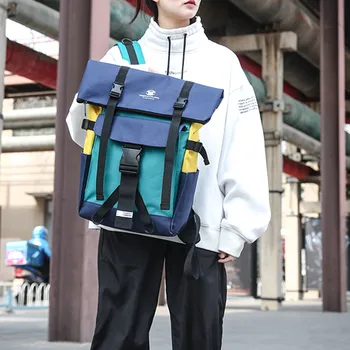 

2019 Women Simple Lightweight Anti-theft Backpack Oxford Cloth Waterproof Shoulder Bag Female Travel laptop backpack