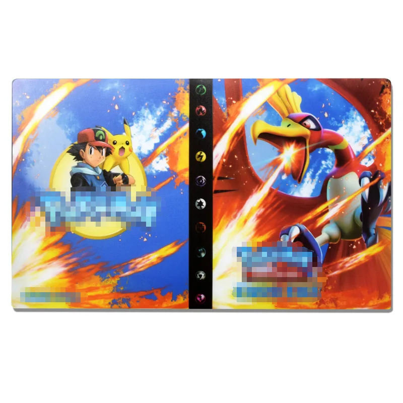 Takara Pokemon Card Album 112 240 карты Пикачу настольная колода игра игрушки PTCG аксессуары карты Коллекция Книга - Цвет: fengwang