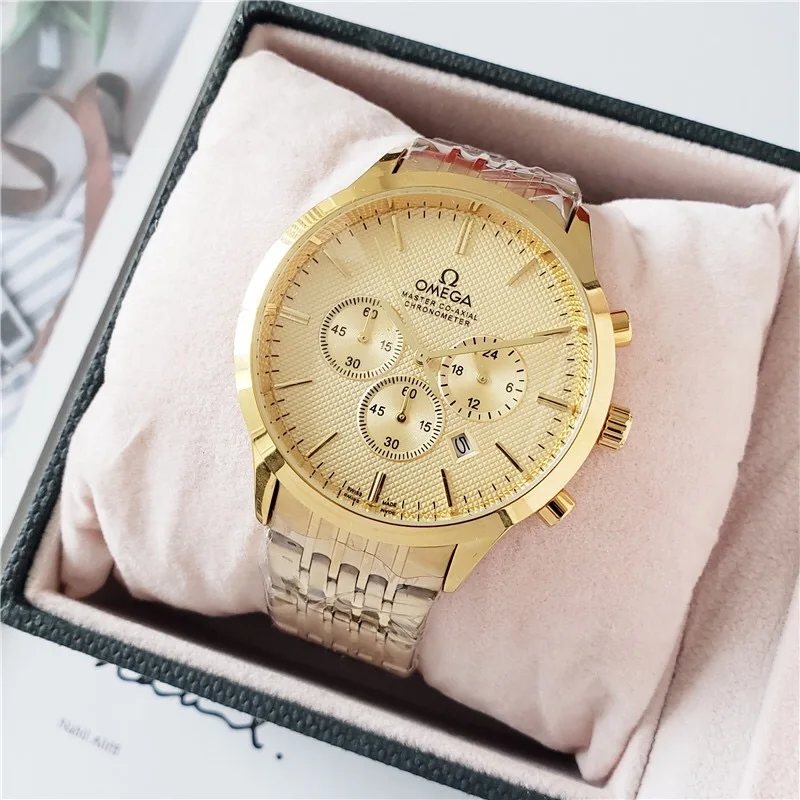 

Omega- Luxury Brand Ceramic Bezel Mens and wom Mechanical Automatic Movement 007Watch Designer Watches Wrist watches 1955