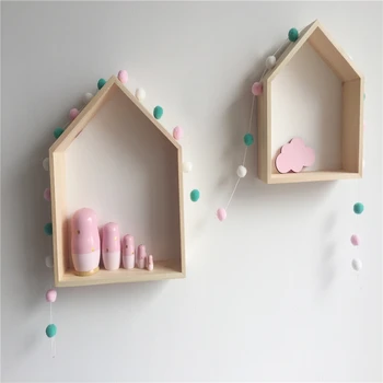 

2M 30PCS Decoration Nordic Style Home Furnishings Photo Children's Room Girl Room Decoration Macarons Hair Ball String Ornaments