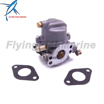 

67D-14301-11 67D-14301-12 67D-14301-13 Carburetor Assy and 68D-E3646-A0 Gaskets (2 pcs) kit for Yamaha 4-stroke 4