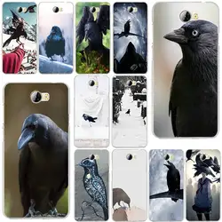 Мягкий чехол для мобильного телефона из ТПУ с изображением птицы животных чехол для Huawei P8 P9 P10 Lite mate 10 Pro Y5 Y6 Y3 II Y7 Honor 6X7X9 Lite