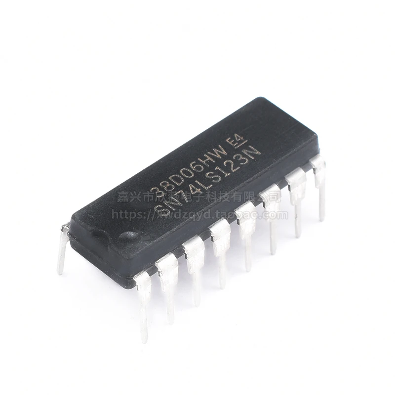 

10Pcs SN74LS123N 74LS123 HD74LS123P DIP16 Original In Stock Dual Retriggerable Monostable Multivibrators(with Clear) IC NEW