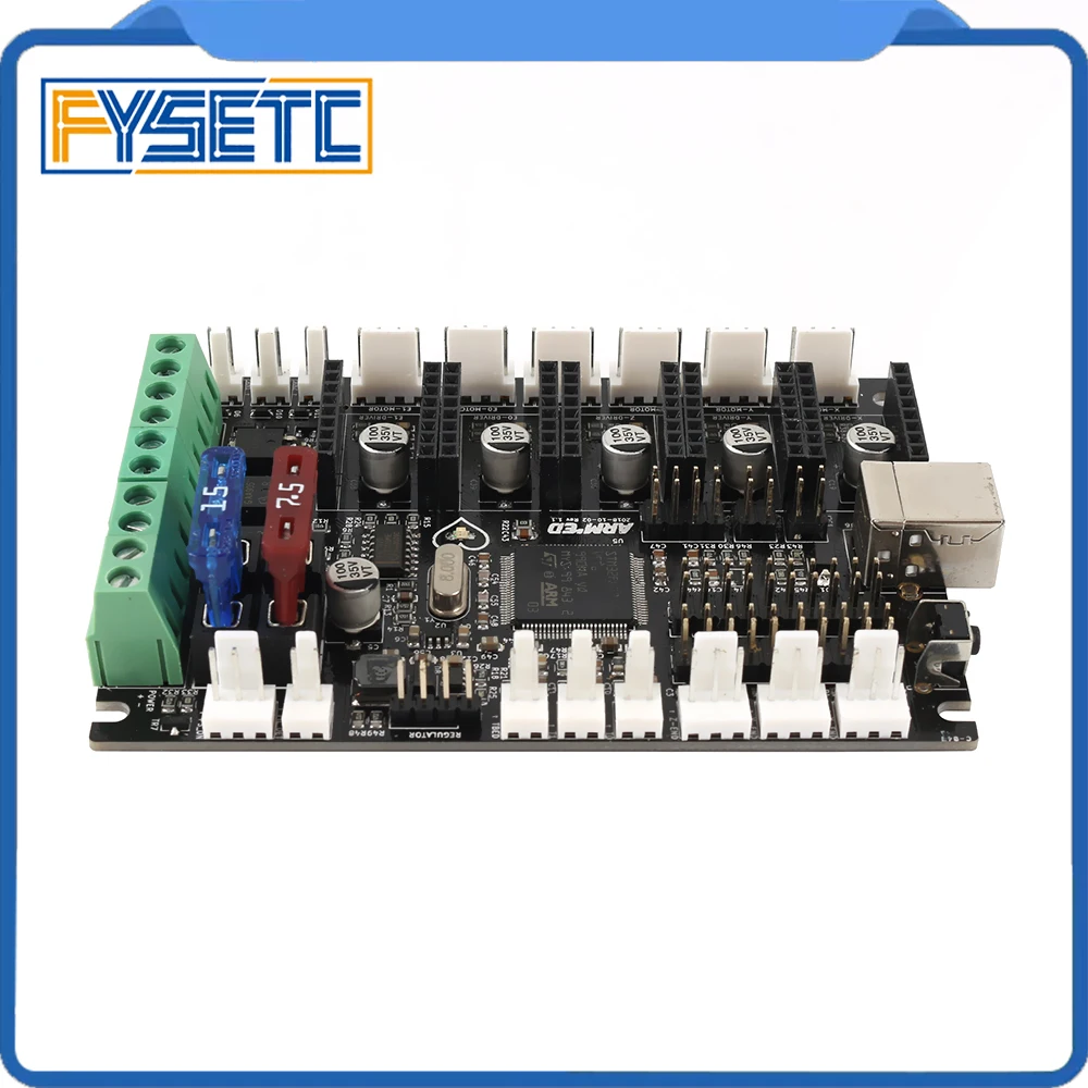 Armed V1.1 32-битная плата с IPC SPI и расширенными портами UART поддержка TMC2130 SPI с двумя входами питания 3D-принтер плата управления