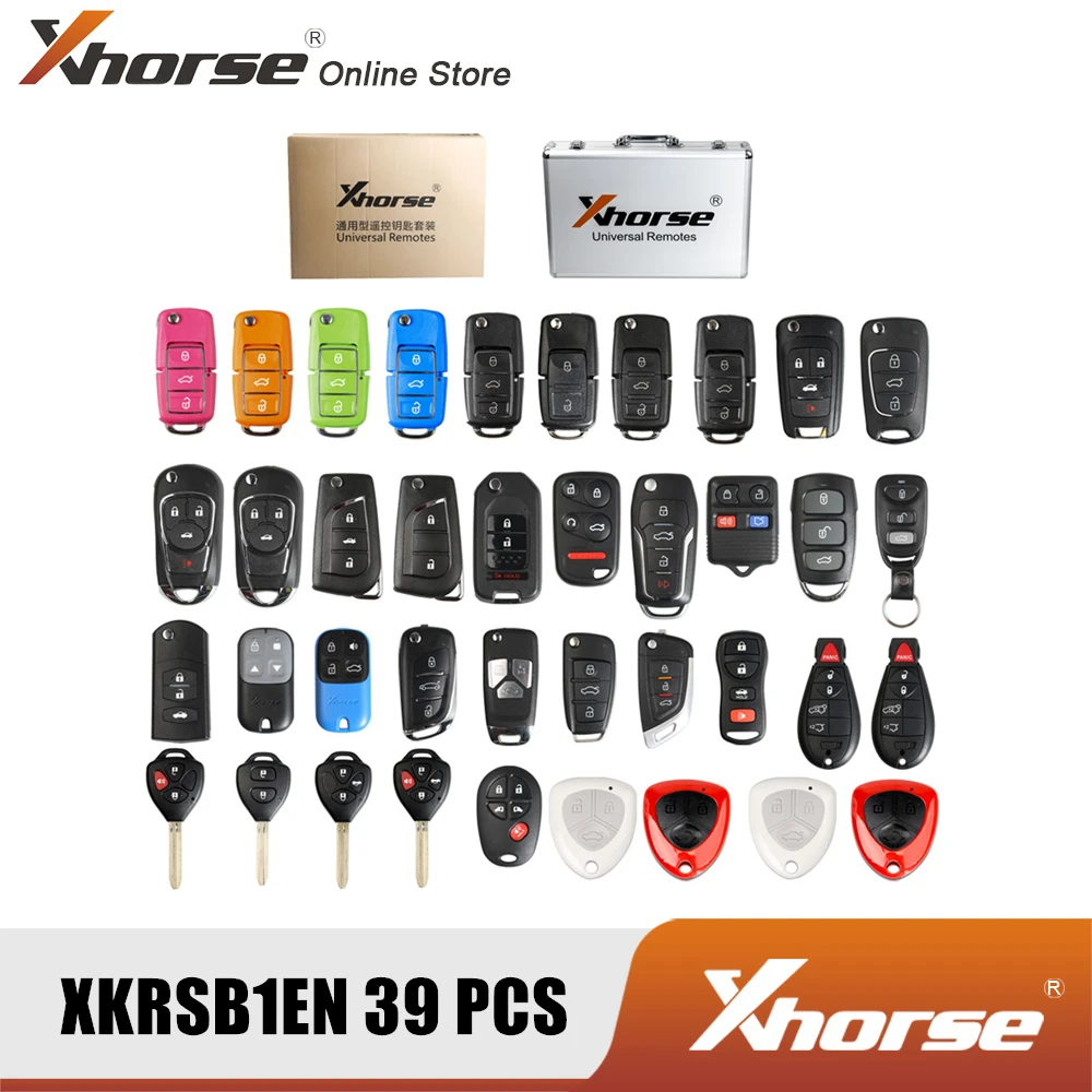 Универсальные ключи Дистанционного Управления Xhorse английская версия 39 шт. для