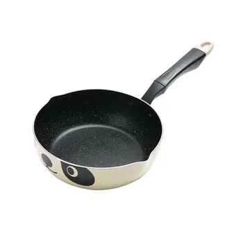 

20/24/26CM Panda Pot Japanese Style Induction Cooker Universal Frying Pan Non-stick Aluminum Pot Frying Pan Stone Pot