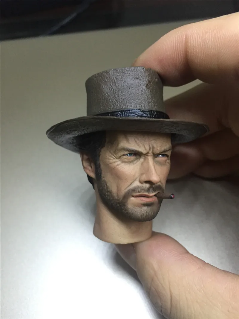 1/6 Scale Clint Eastwood Cowboy Head 