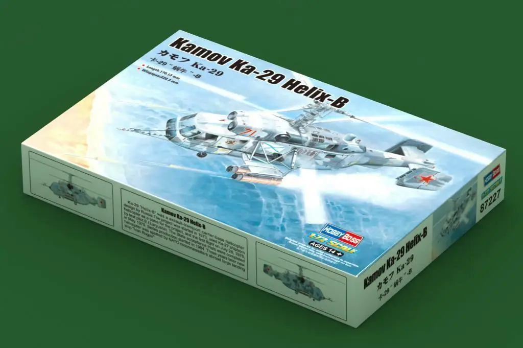 

Hobbyboss model 87227 1/72 Kamov Ka-29 Helix-B Model Kit