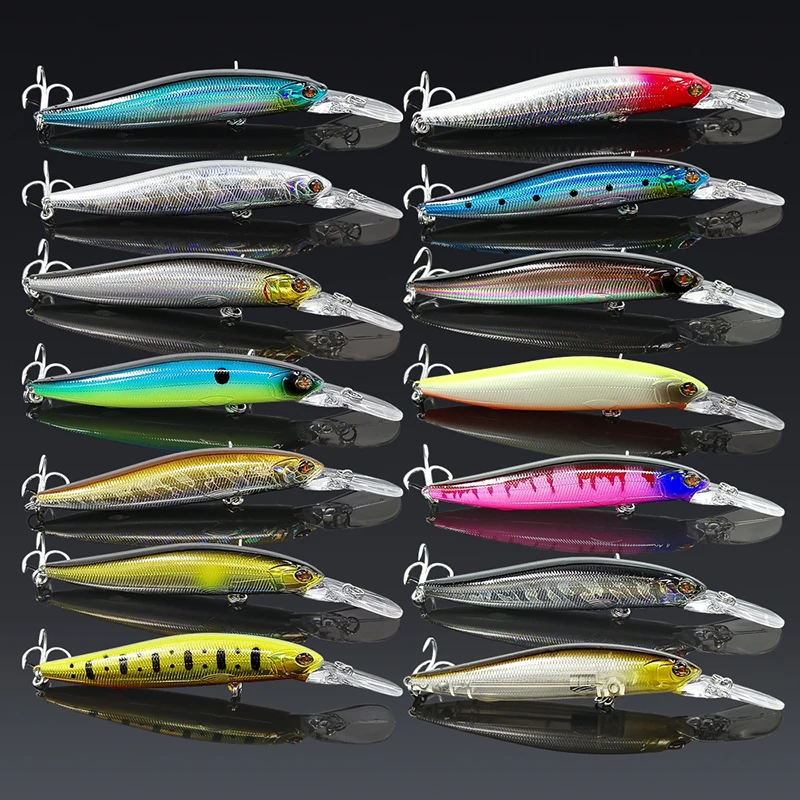 TUYA Wobblers Minnow Fishing Lures Magnet Weight System Trolling Lure Long Casting Artificial Hard Bait Slowly Floating