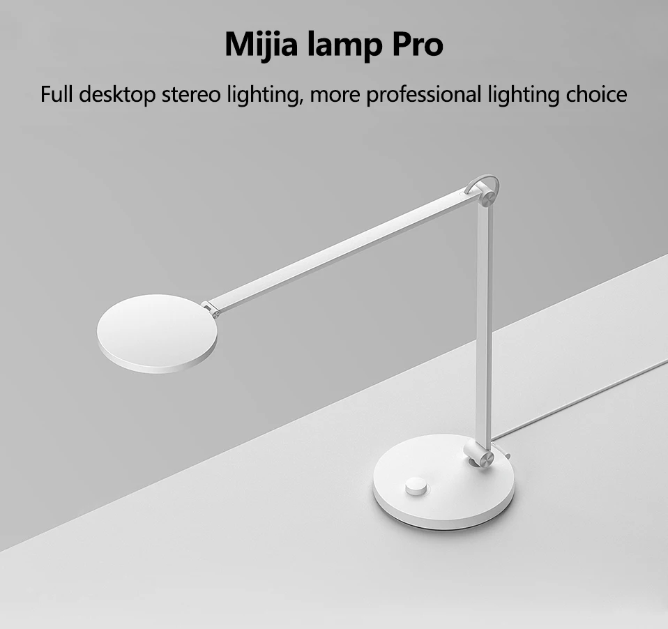 Xiaomi Mijia LED Desk Lamp Pro Smart Eye Protection Table Lamps Dimming Reading Light Work with Apple HomeKit Reading Light (3)