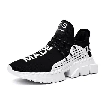 

Black Shoes Men's Soil Social Lively Young Man Korean-style Stylish Sports And Leisure Shoes And Tablet Shoes Student