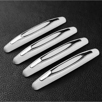 

4pcs Bumper Strip Car Door Anti-Scratch Bumper Protector Strip Reliable