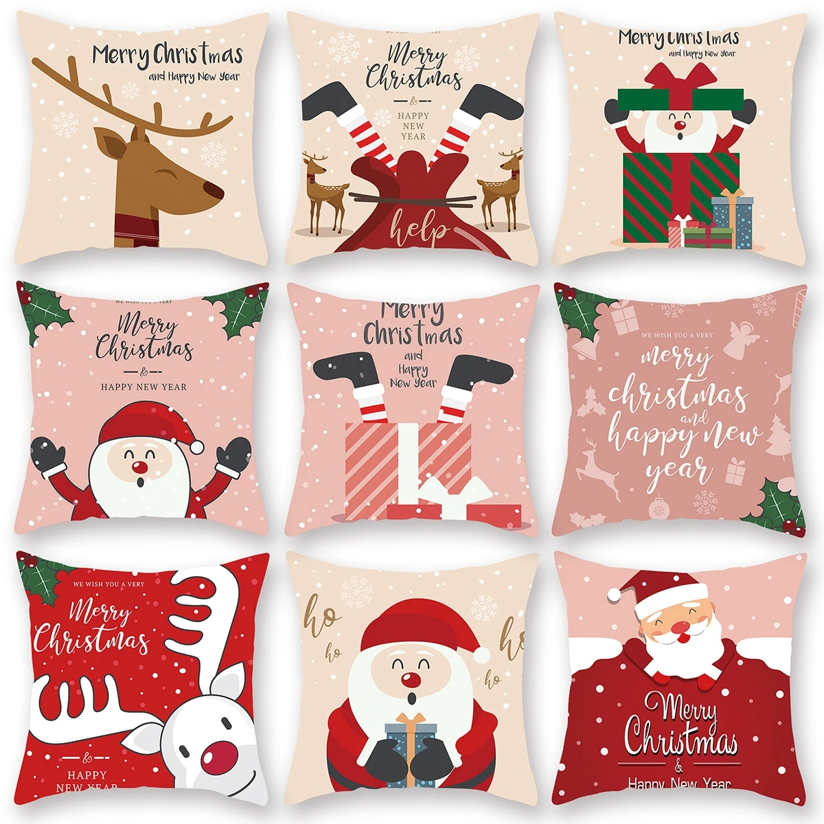 Merry Christmas 2022 Cover Christmas Santa Claus Elk Cushion Cover Merry Christmas Decor For Home 2021  Navidad Noel Xmas Ornament Gift Happy New Year 2022|Pendant & Drop  Ornaments| - Aliexpress
