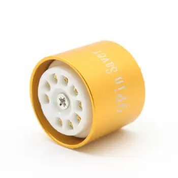 

Gold 12AX7 ECC83 12AU7 6CG7 6BQ5 EL84 6BQ5 Gold plated tube socket saver