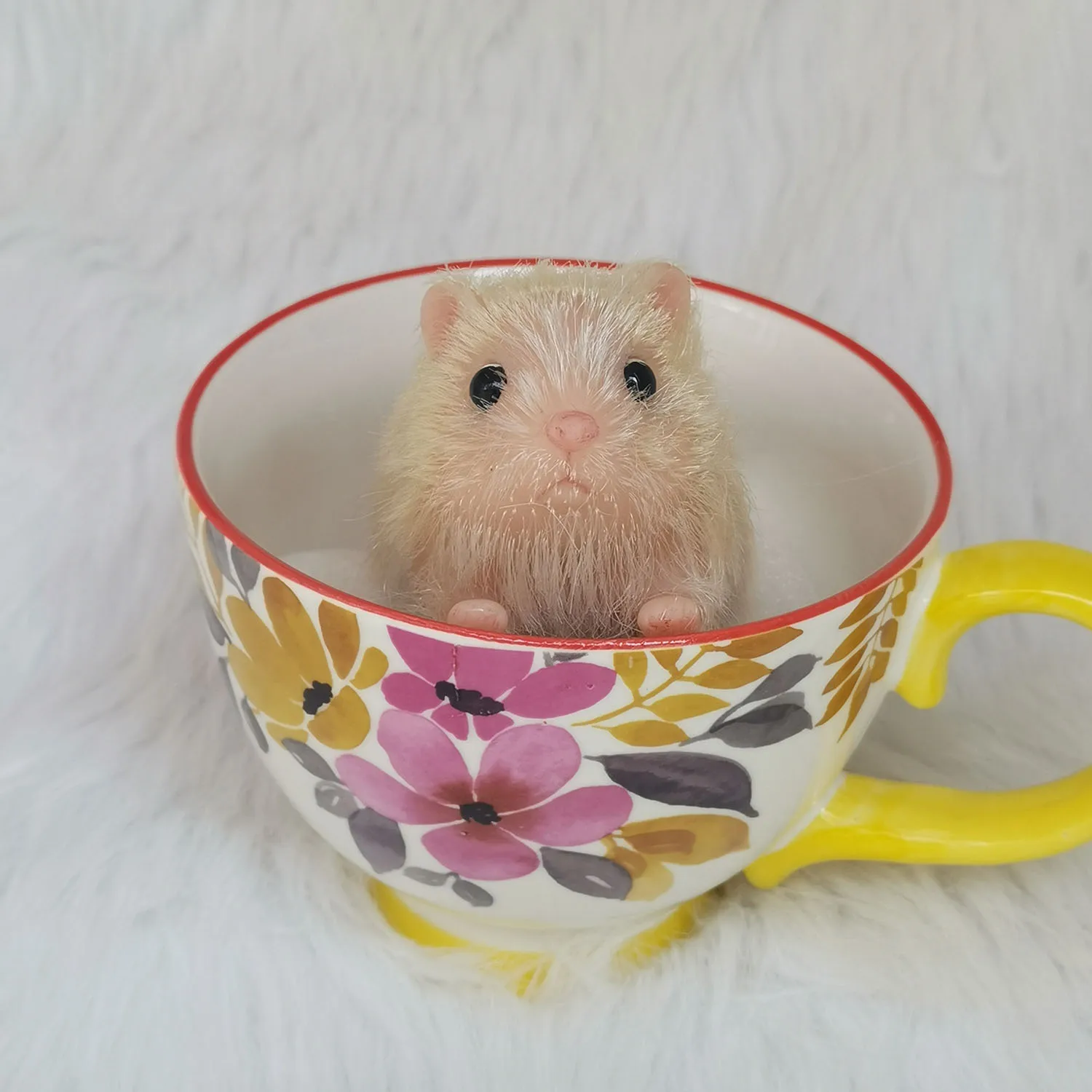 2021 4’’ AVANI DOLL Full Body Silicone Mini Baby Hamster Reborn Little Cute | Игрушки и хобби