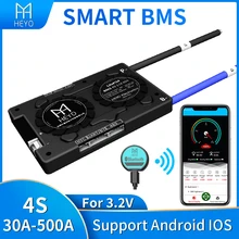 Terminal Lithium-Battery-Pack UART 200a Bluetooth 100A Lifepo4 4s Smart-Bms 40A 60A 30A