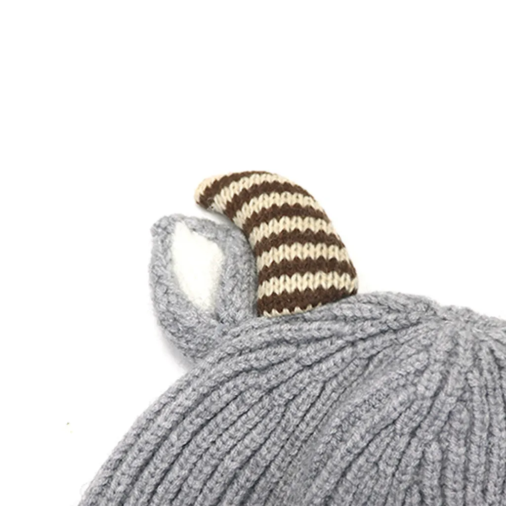 Fit 2-8Years Winter tKnitted Cute Cap kids