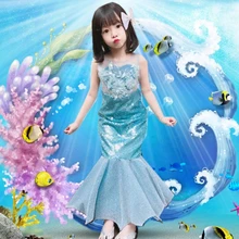 Платье принцессы; модель Putri Duyung dengan Hiasan Payet