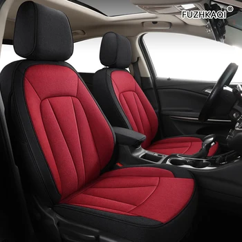 

FUZHKAQI Custom FLAX car seat covers For MINI COOPER MINI ONE PACEMAN CLUBMAN COUNTRYMAN COUPE Automobiles Seat Covers styling