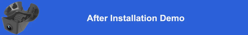 After Installation Demo 标题