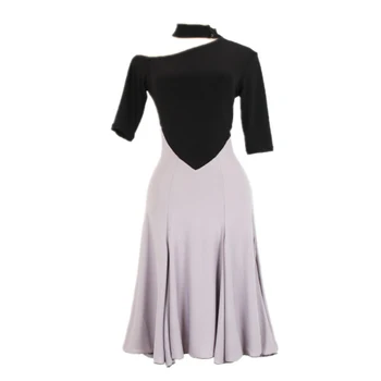 

Latin Dress Women Rumba Practice Costume Ballroom Dance Competition Dresses Female Tango/Samba/Salsa Dance Clothing DQL2109