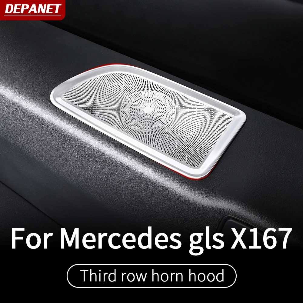 Крышка третьего ряда динамика для Mercedes gls w167 2020 450 500 аксессуары внешнего декора |