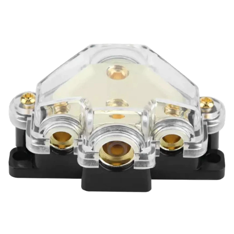 Power Distribution Block Car Audio Amplifier 1 in 3 Way Out Power