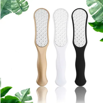 

Large Double-Sided Stainless Steel Pattern Grinding Surface Rub Foot Plate Pedicure File Multicolor Optional Skin Foot Grinder