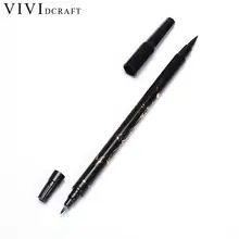 Ручка-кисть для каллиграфии на выбор, мягкая кисть, фетровые насадки для рисования, школьные ручки, принадлежности для авторучки, контурная кисть, эскиз манга H6G1