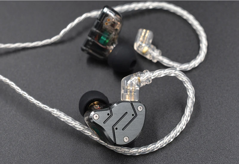 KZ ZSN Pro ZS10 Pro AS16 AS10 AS06 ZST ZS6 ZSA наушники посеребренный обновленный кабель 2 Pin очень чистый кислород медная проволока