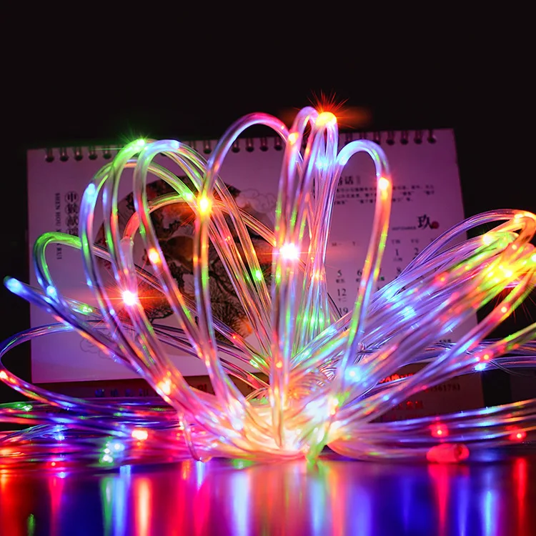 

WENHSIN Pipe String Led Outdoors Waterproof Solar Energy Pipe Copper Wire Lamp Courtyard Decoration Lamp String Coloured Lights