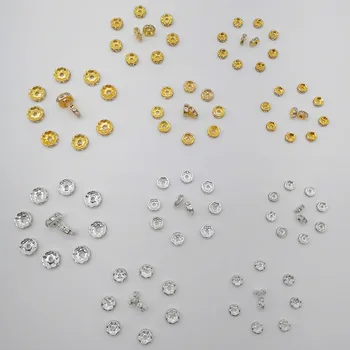 

100pcs 6-8-10mm Spacer Beads Flat Wheel Spacers For Jewelry Making Bracelet Pendants Jewelry Findings Beads Accessories Ring Diy