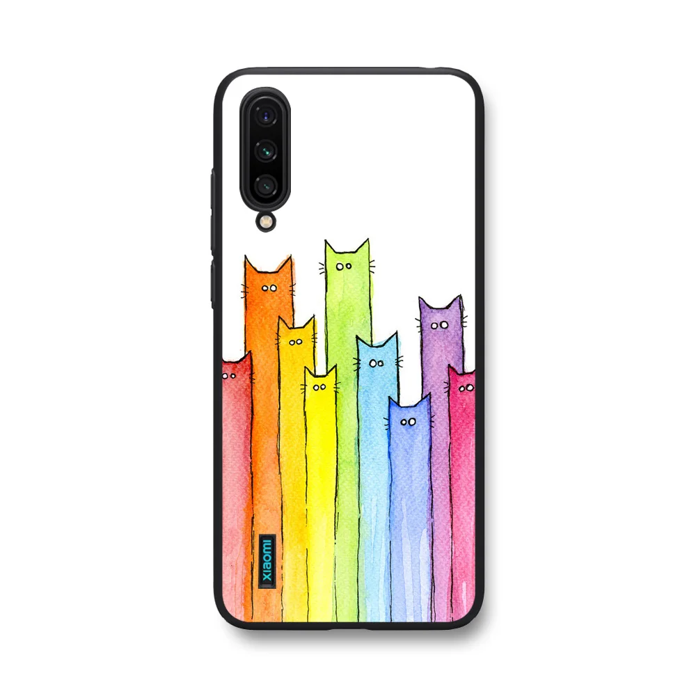 Милый защитный чехол для Xio mi A3(CC9E) Note 3, противоударный чехол для телефона для Xiaomi mi A1 A2 Lite, роскошный мультяшный чехол - Цвет: 100223