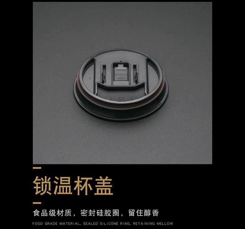 Кофейная кружка с ручкой 380 мл термокружки из нержавеющей стали вакуумная фляжка