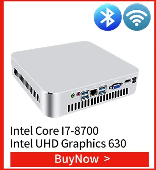 MSECORE Intel I3 7100U I5 7260U I7 7660U Fanless gaming Mini PC Windows 10 HTPC linux game PC Desktop Computer HDMI DP 4K WiFi