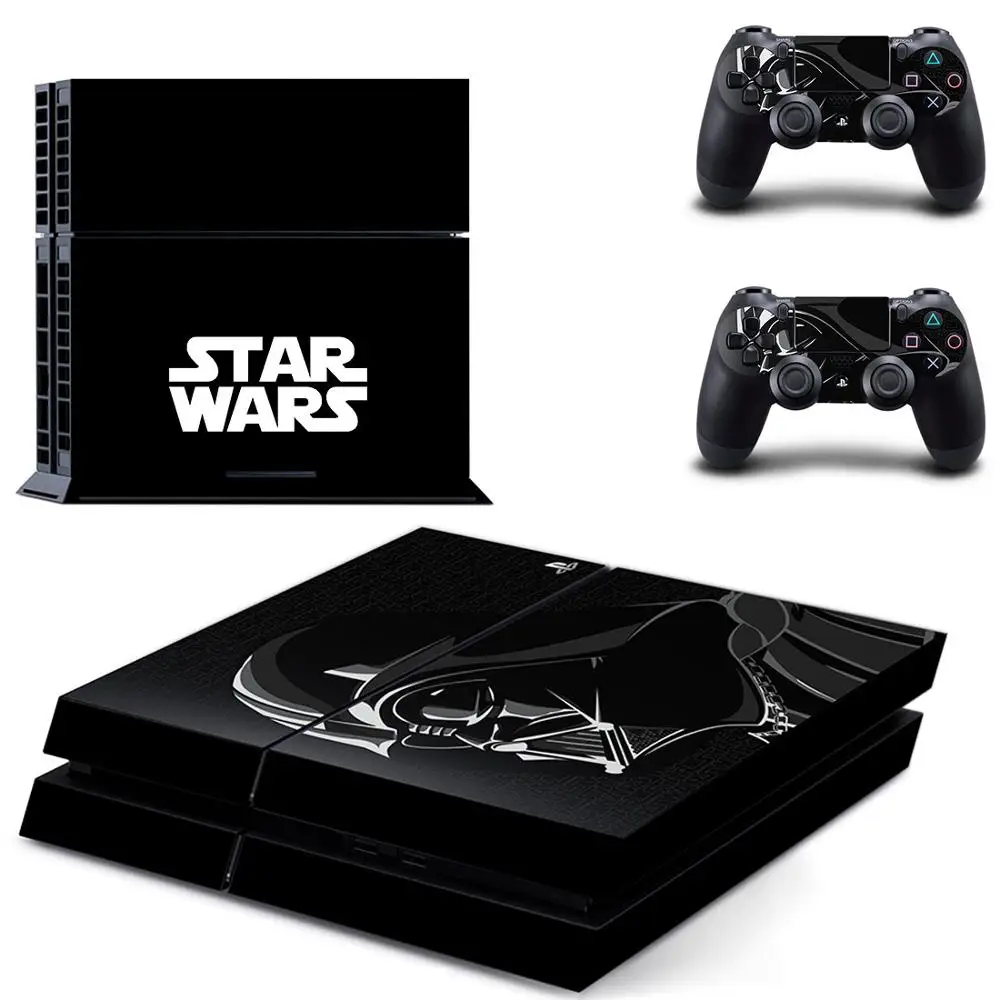 Star Wars Play station 4 наклейки s PS виниловые Наклейка для PS4 Pegatinas Adesivo консоли playstation и 2