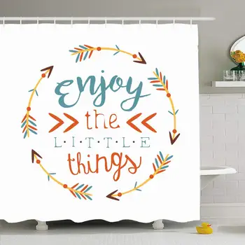 

Shower Curtain Set with Hooks 60x72 Wild Printable Motivator Style Label Element Print Blue Design Slogan Beauty Fashion Objects