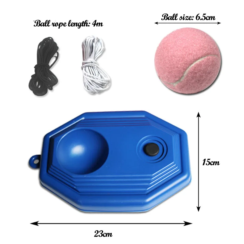 Tennis Ball Machine Trainer Exercise Rebound Balls Sparring Device Tennis Swing Trainer Single for tennis trainer