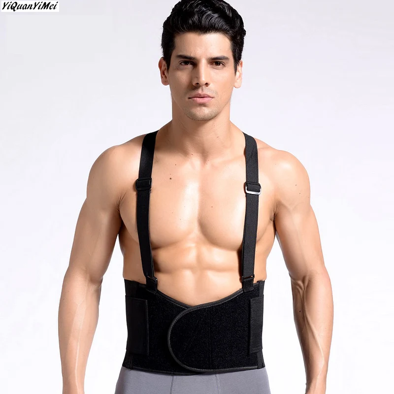 3391 black Aismz mens slimming body shaper waist belly shaper belt,slimming belt men Shapers,cinta abdominal,slimming corset for men - Цвет: 3391 black