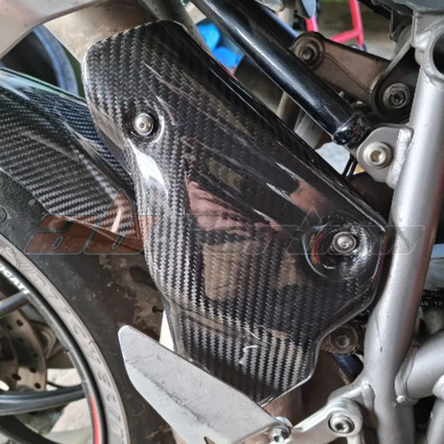 Exhaust Pipe Heat Shield Cover Guard Fairing For Ducati 848 1098 1198 Full  Carbon Fiber 100% - AliExpress