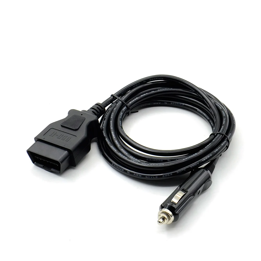 OBD II-Cable de fuente de alimentación de emergencia ECU para vehículo,  Ahorrador de memoria con Clip de cocodrilo, convertidor EC5 para vehículo,  Cable automático, 12V - AliExpress