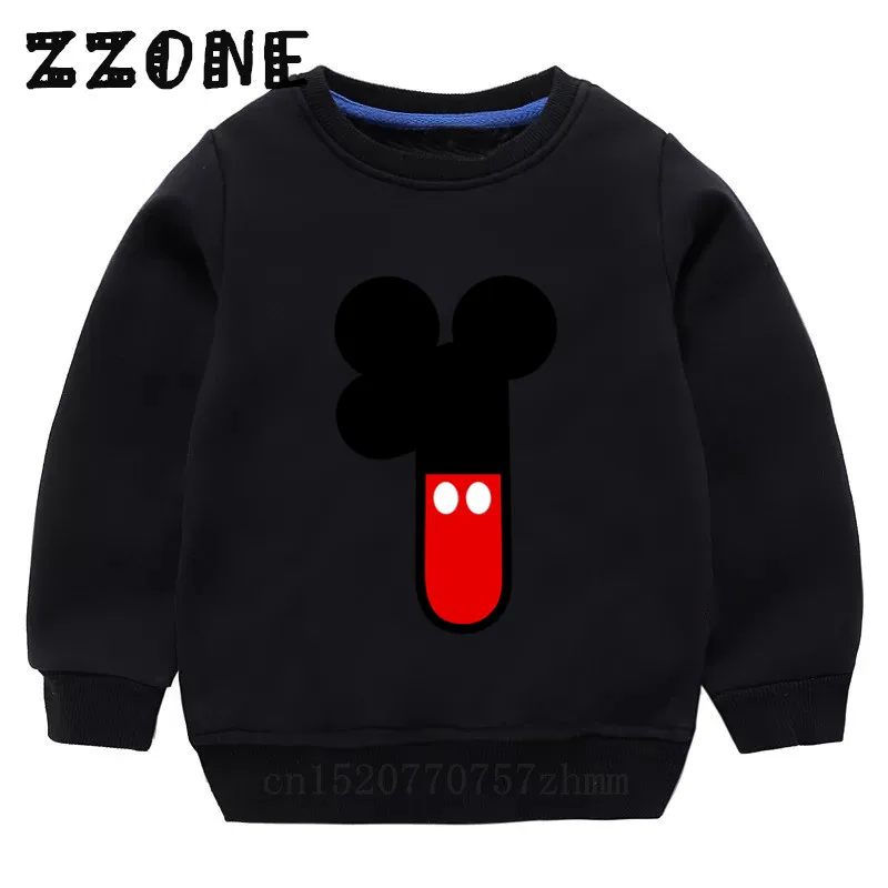 Children's Hoodies Kids Happy Birthday Number 1-4 Print Sweatshirts Baby Cotton Pullover Tops Girls Boys Autumn Clothes,KYT2416