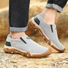 High Quality Brand Men Shoes Genuine Leather Loafers Breathable Spring Autumn Casual Shoes Outdoor Non Slip Men Sneakers ghb678 ► Photo 2/5